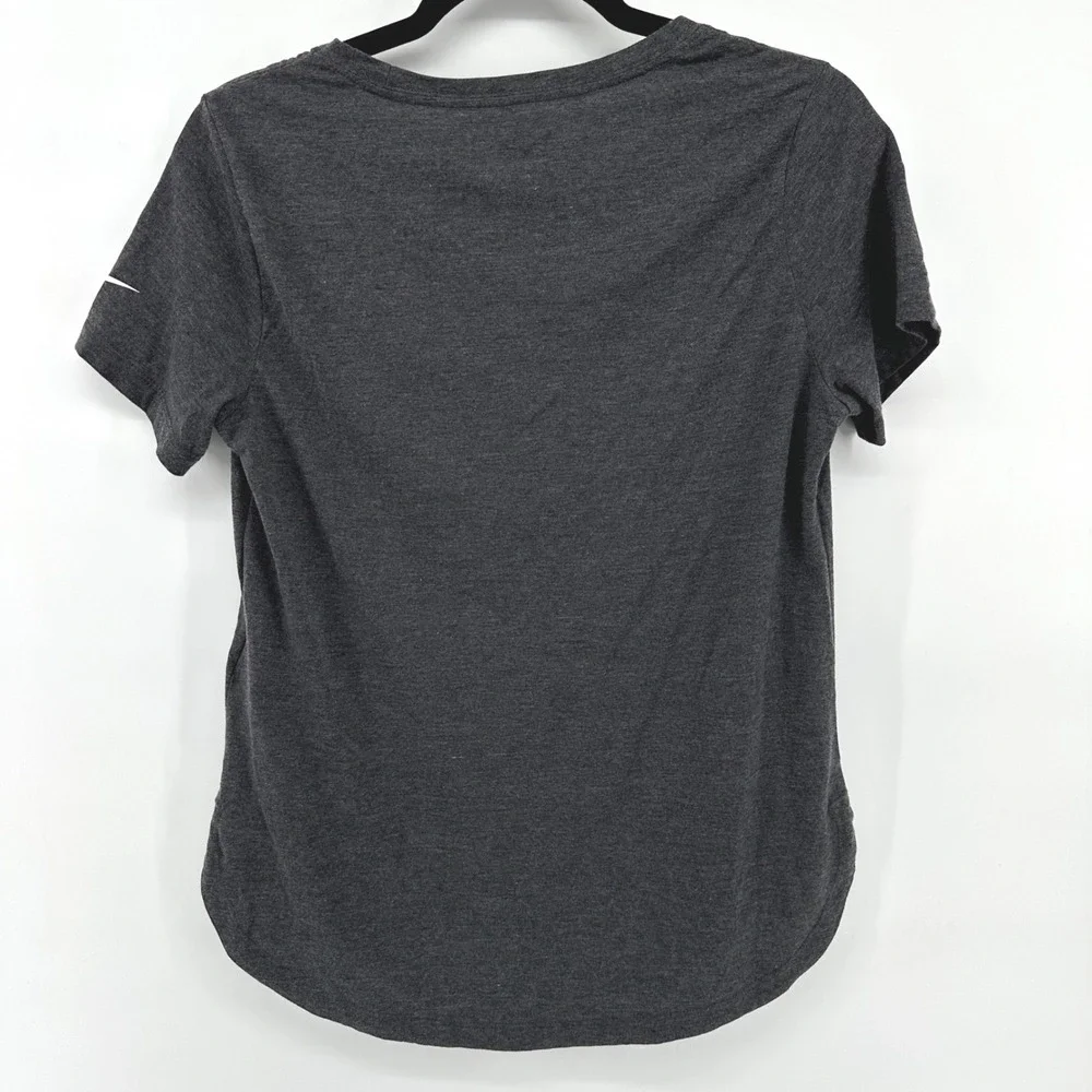Nike Baltimore Ravens Womens Charcoal Heather Grey Short Sleeve Tee NKMV-00H S